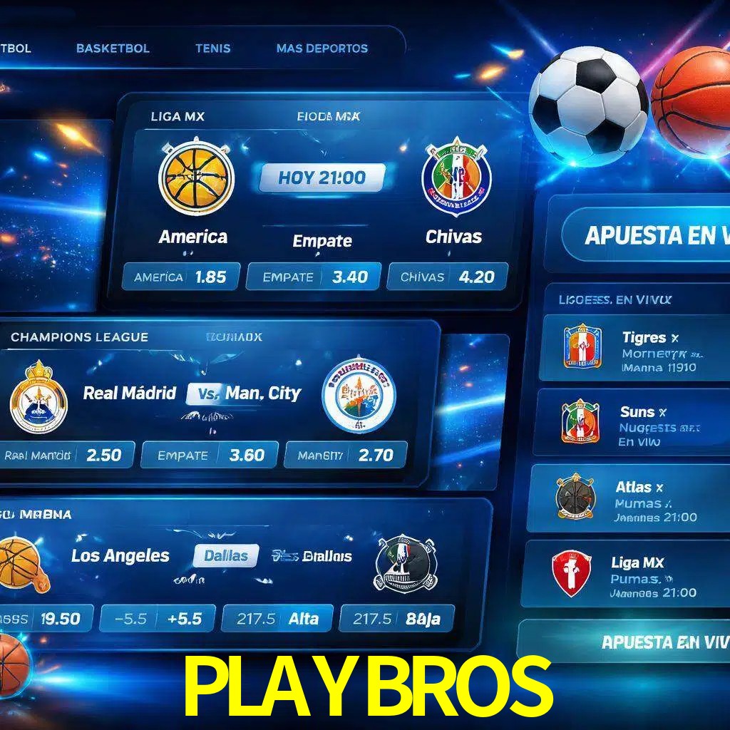 Mercados de apuestas deportivas PLAYBROS para jugadores en México